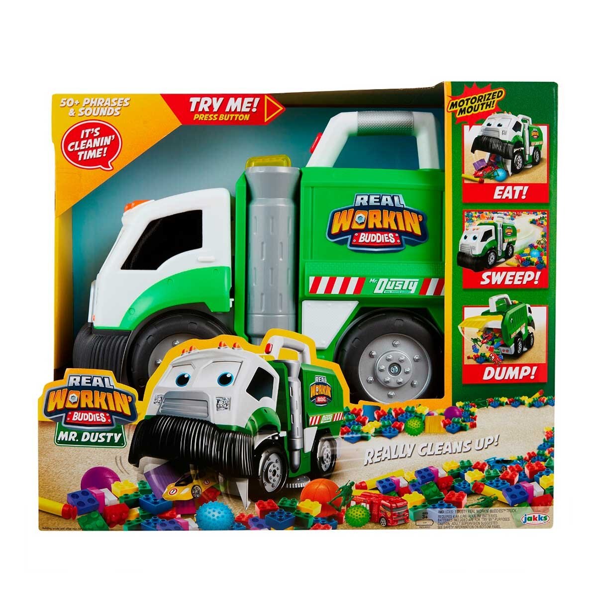 Camión de Basura Dusty Jakks