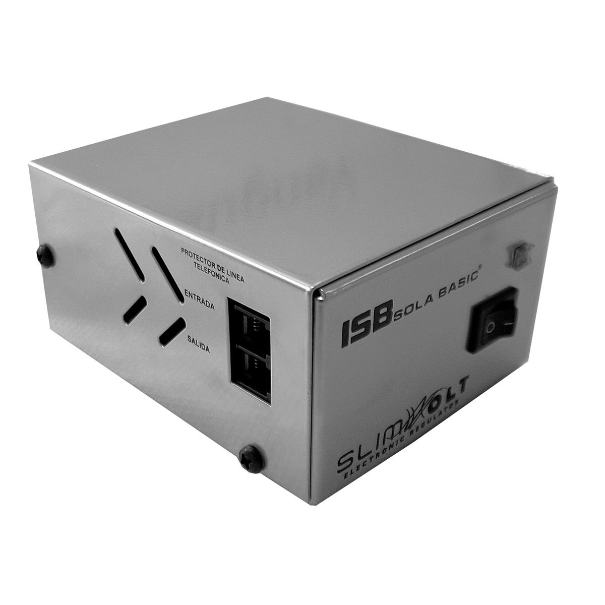 Regulador de Voltaje 1300 Va Plata Sola
