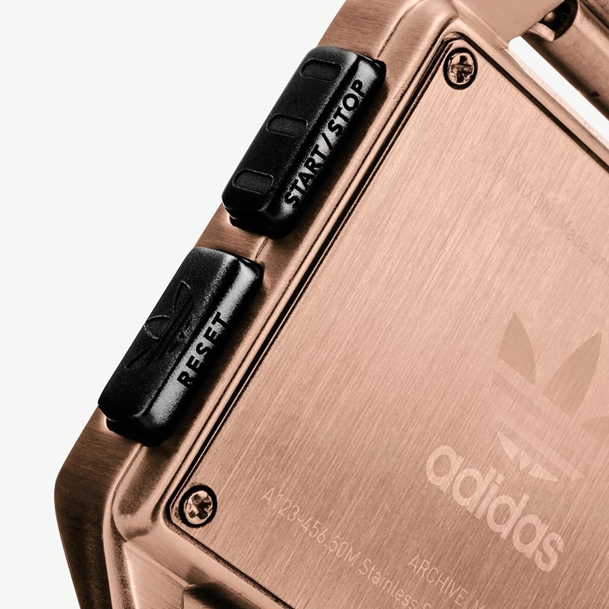 Reloj Unisex Color Oro Rosado Adidas