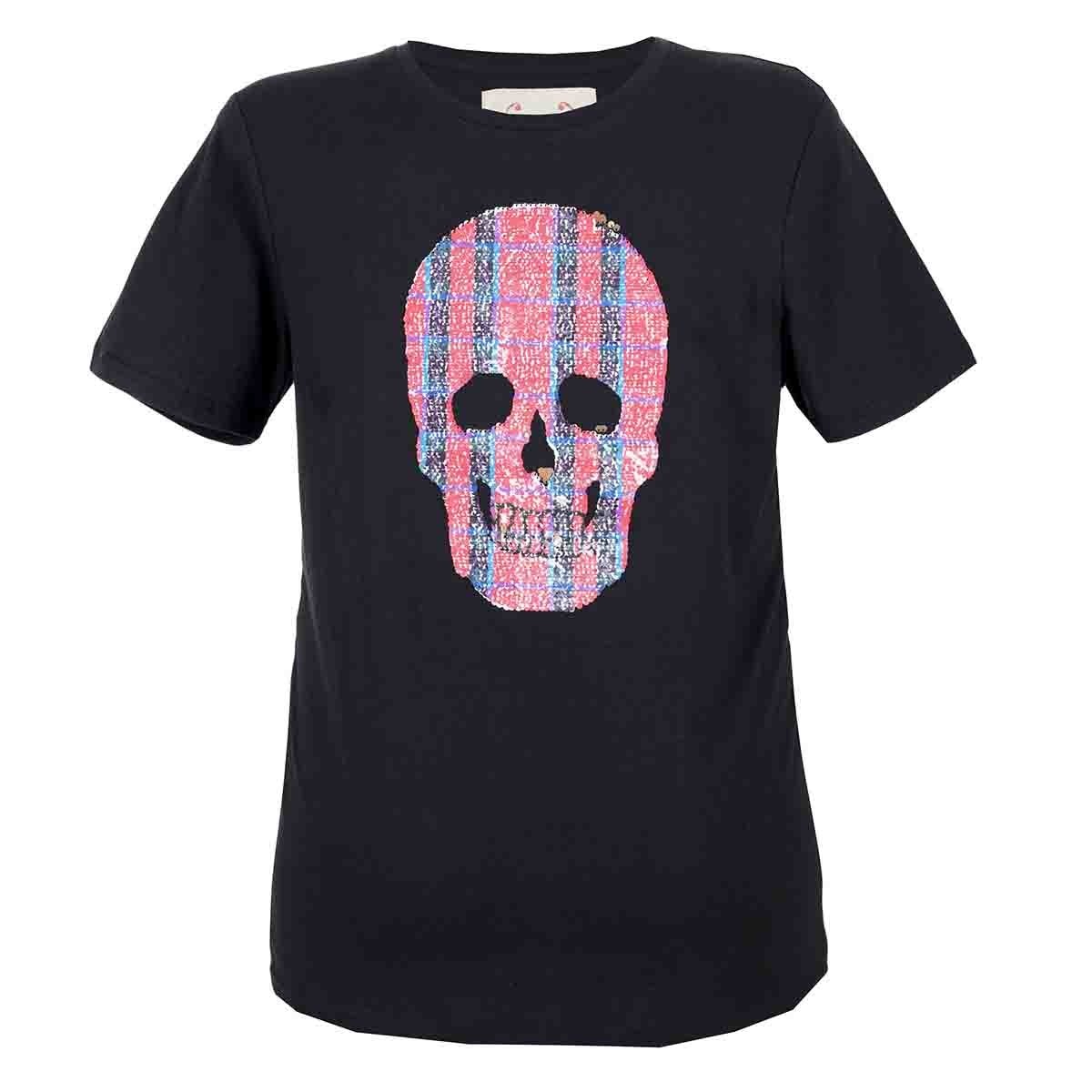 Playera Manga Corta con Aplicación Fukka para Caballero