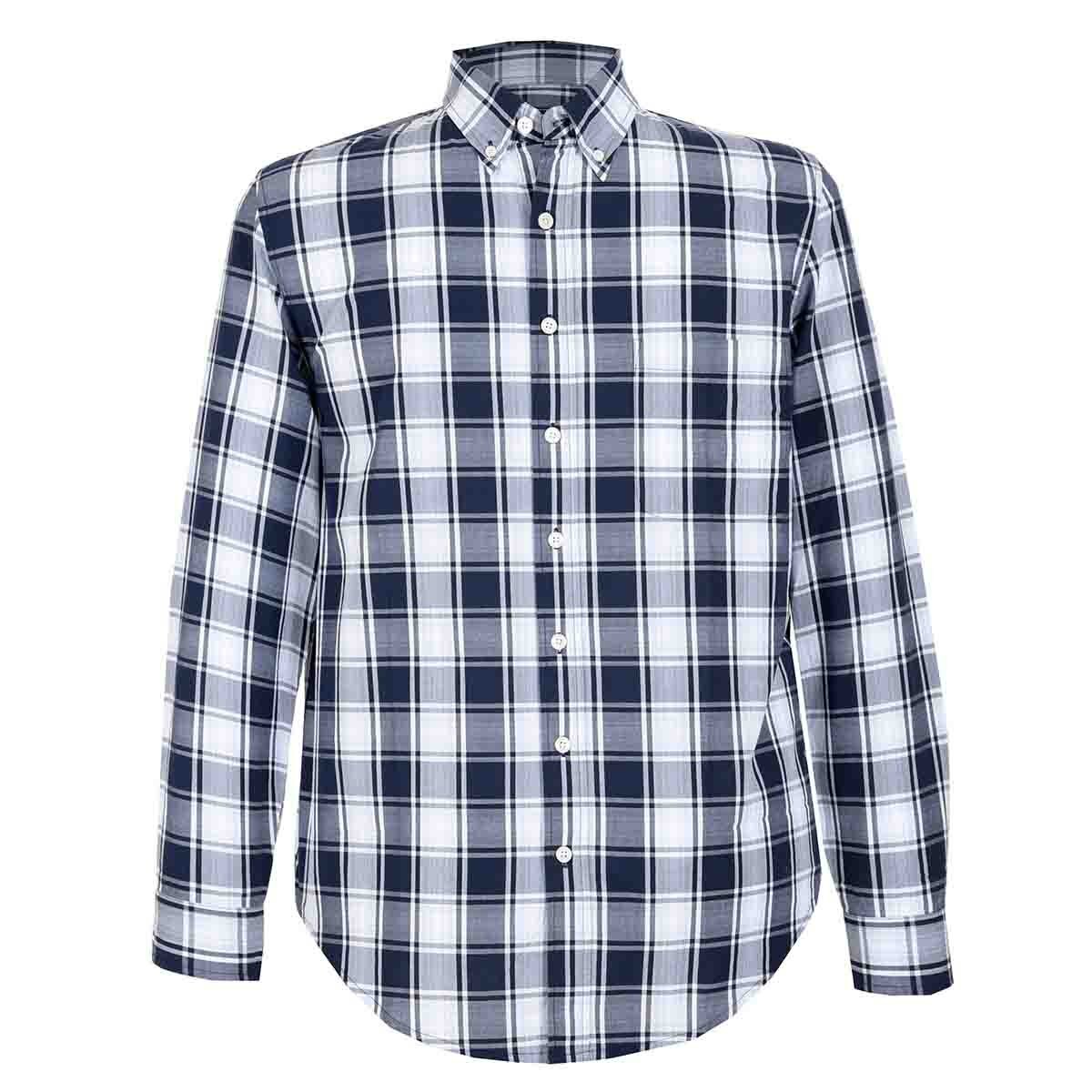 Camisa Manga Larga Combinado Jeanious