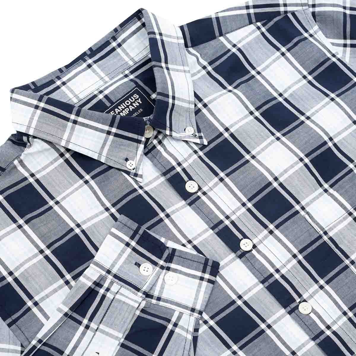 Camisa Manga Larga Combinado Jeanious
