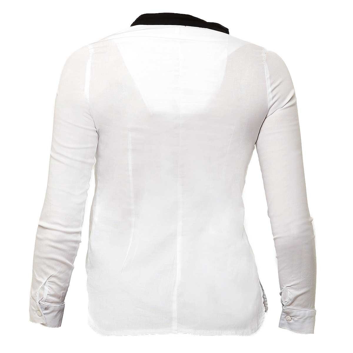 Blusa Cuello Mao con Aletillas Nine To Go