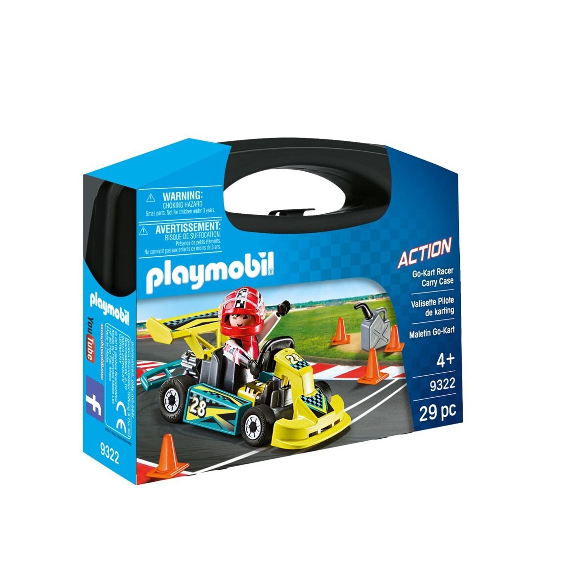 Maletín Go Kart Playmobil