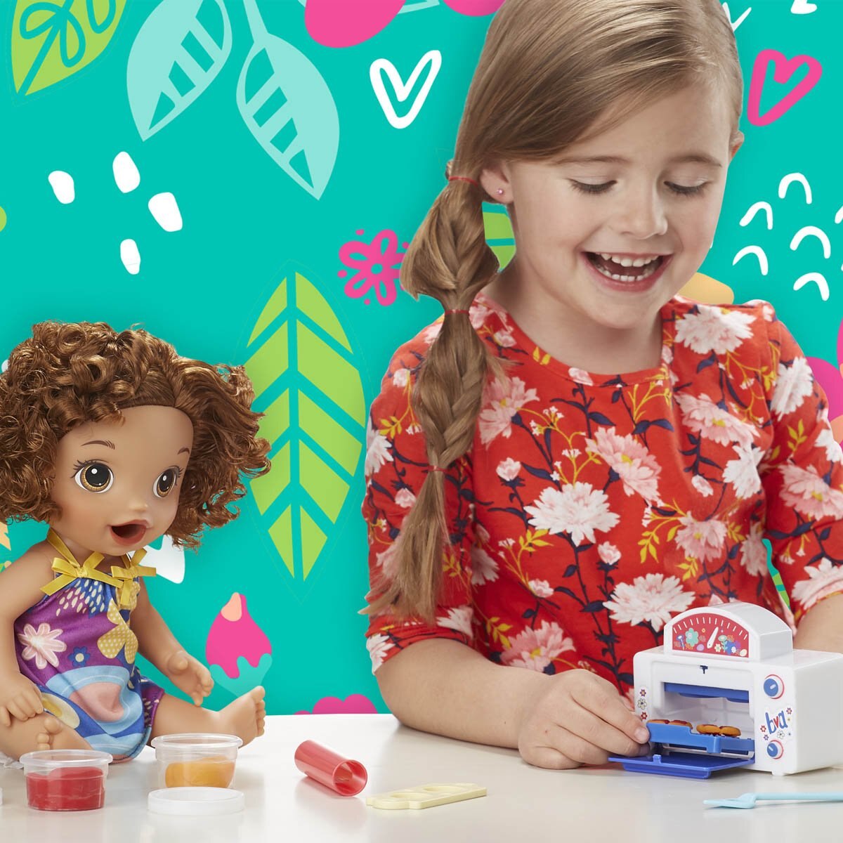 Baby Alive Bebé Delicias Horneadas Muñeca Rizada Hasbro