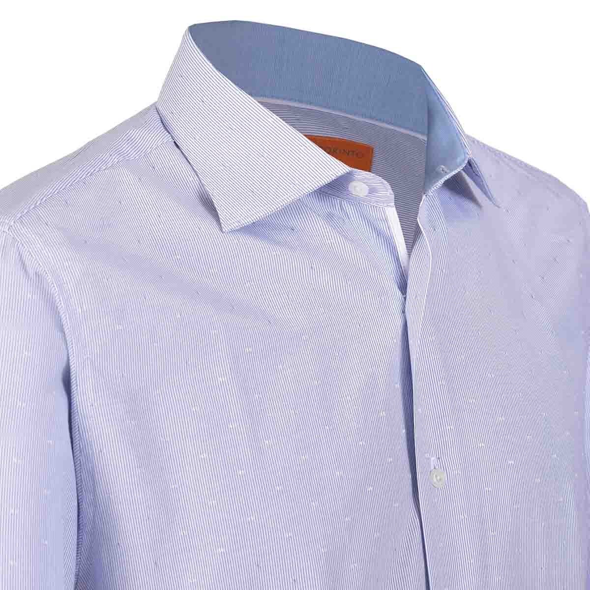 Camisa Manga Larga Slim Fit Carlo Corinto