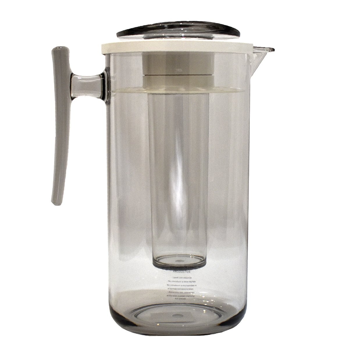 Jarra Infusora Lisa Color Humo Home Nature
