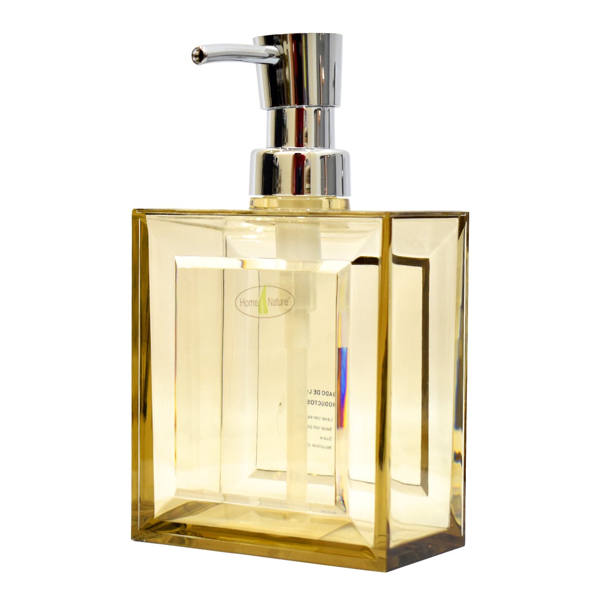Dispensador de Jabón Prisma Color Ambar Home Nature