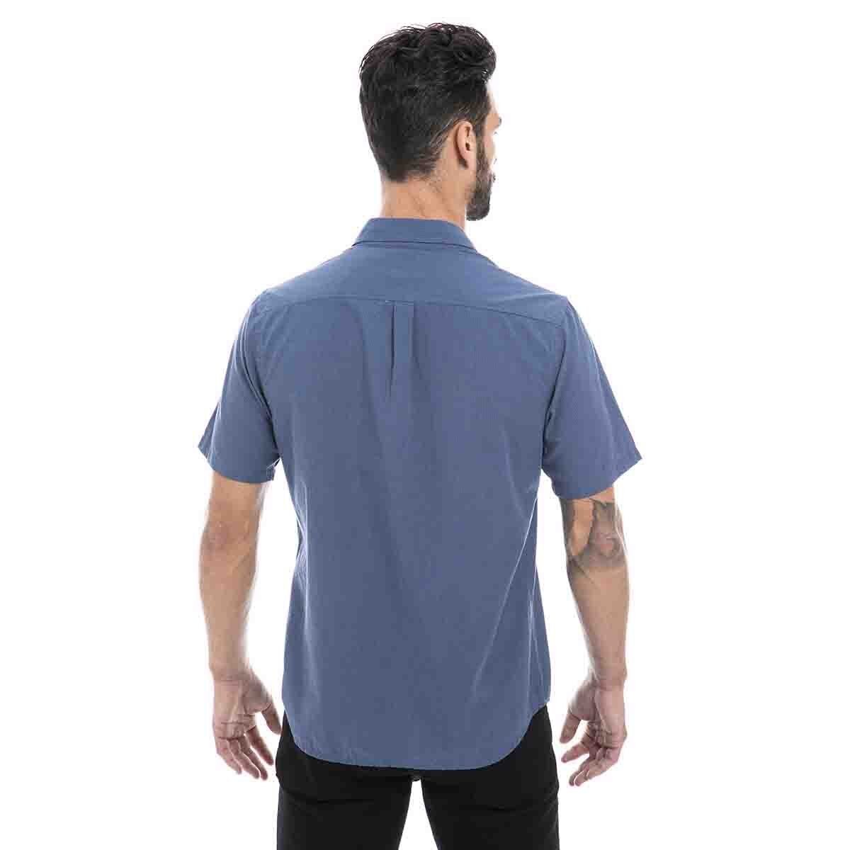 Camisa Perf Seersucker Shirt Color Azul Dockers para Caballero
