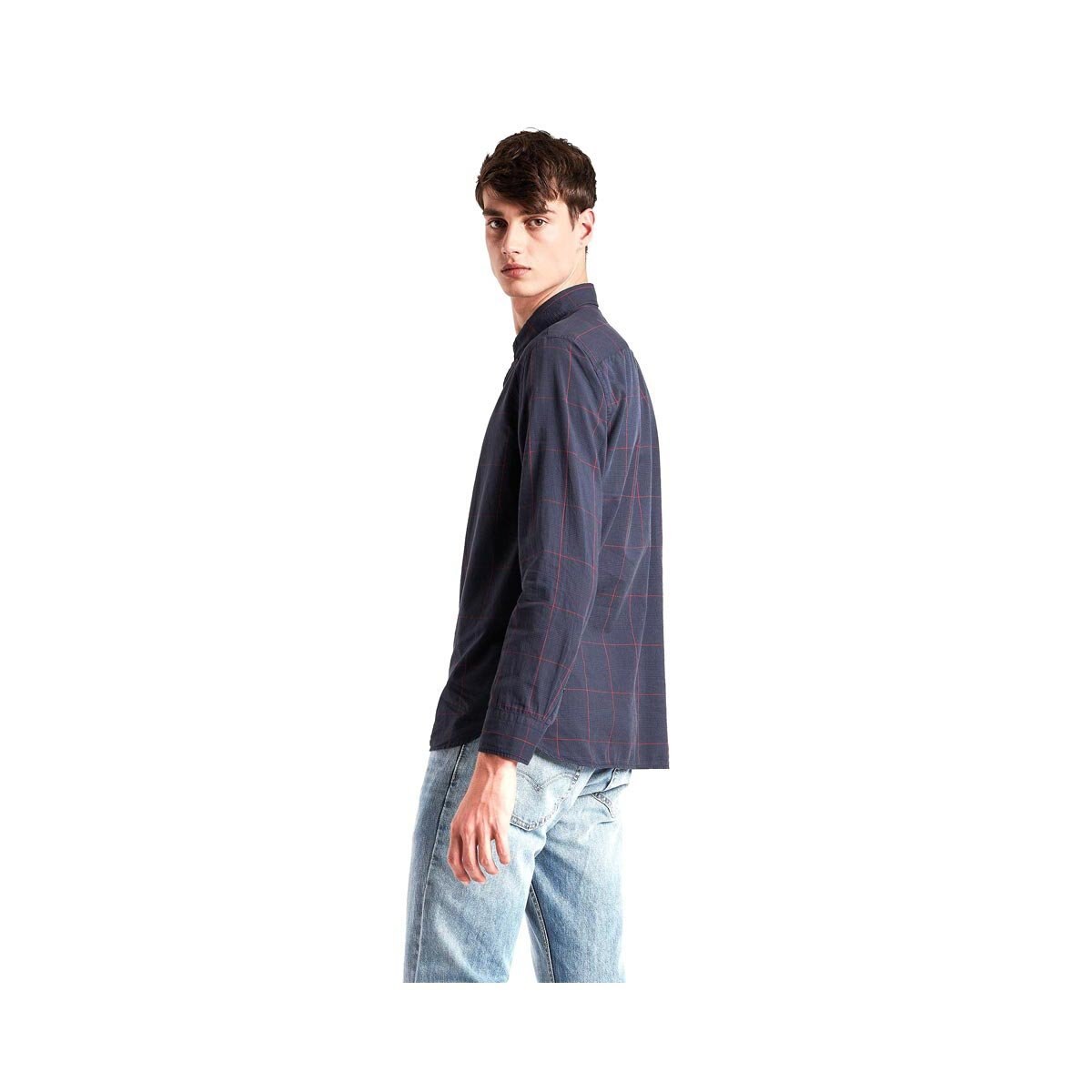 Camisa Long Sleeve Pacific No Pocket Shirt Color Azul Levi´s