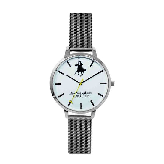 Reloj para Dama Color Plata Polo Club