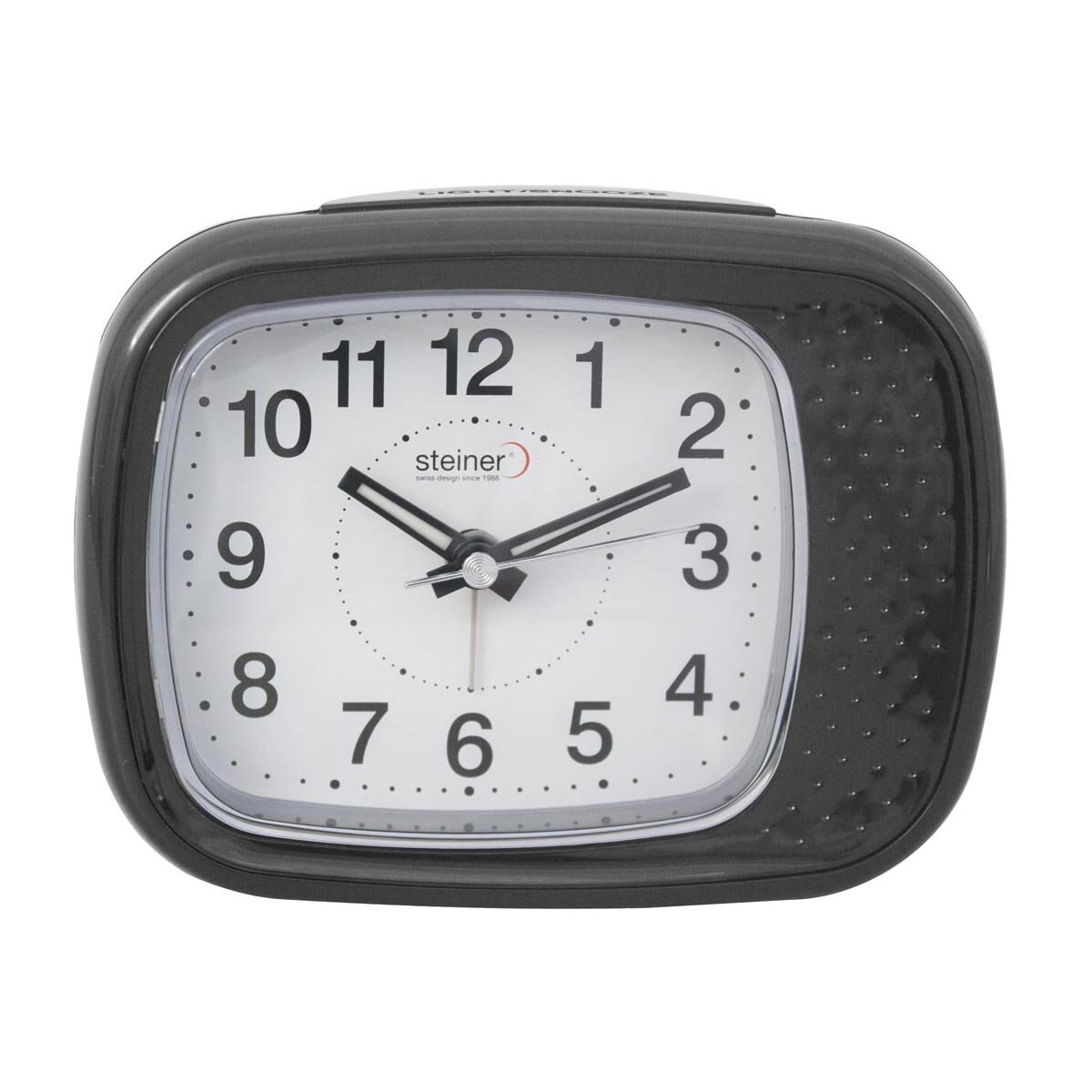 Reloj Despertador Color Negro Steiner Wake Up