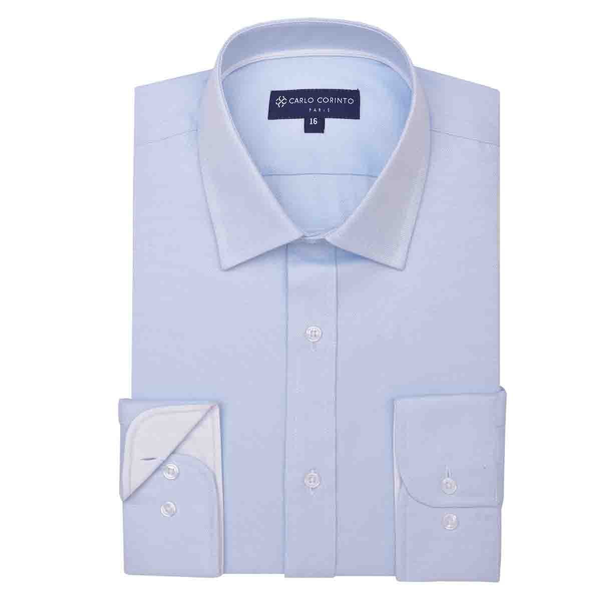 Camisa Manga Larga Regular Fit Carlo Corinto