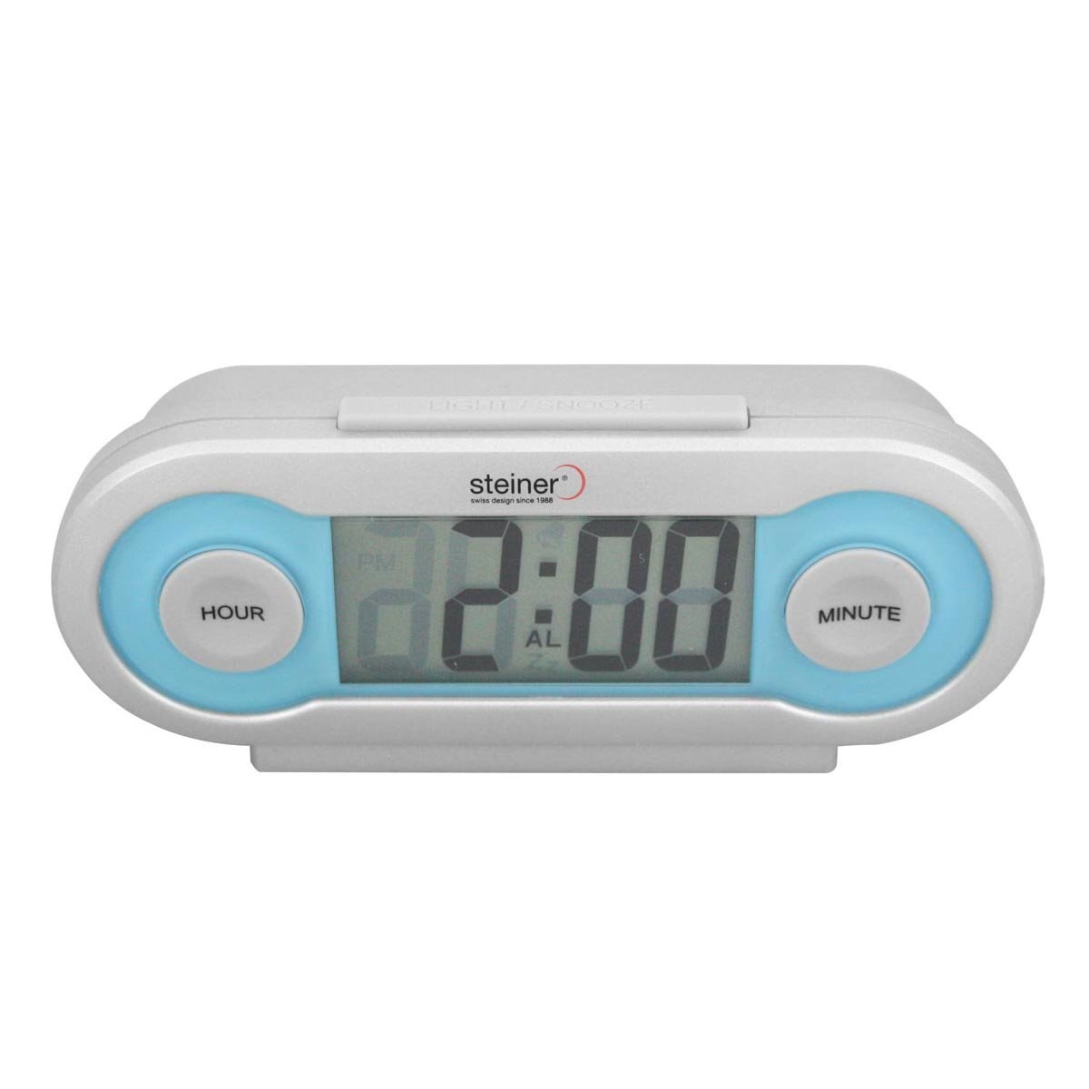 Reloj Despertador Color Plata Steiner Wake Up