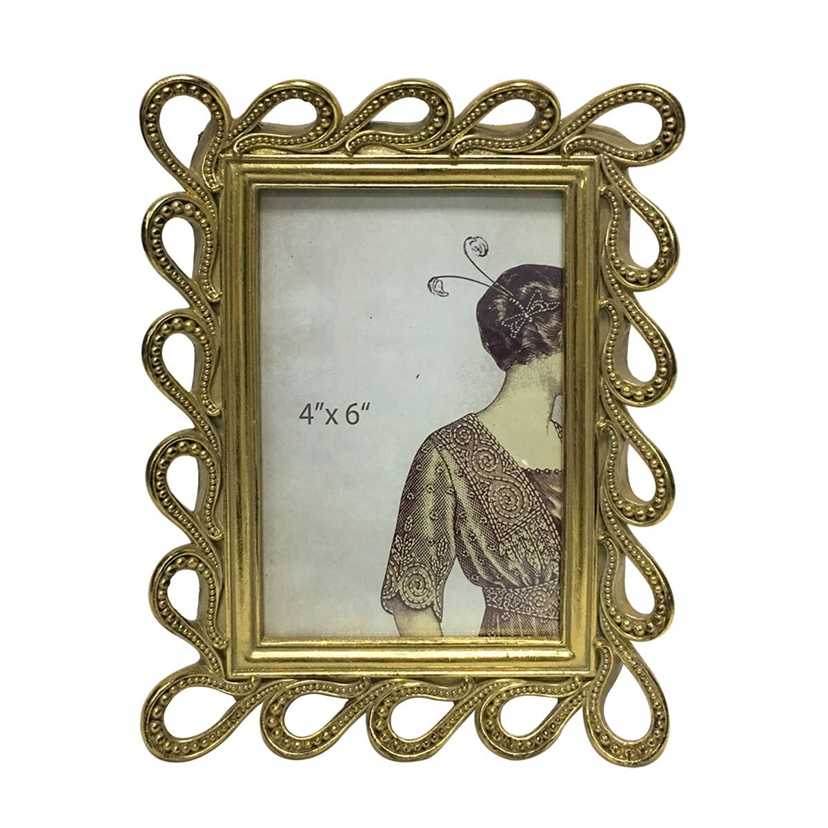 Portaretrato Loops Grandes Poliresina Bailiyuan