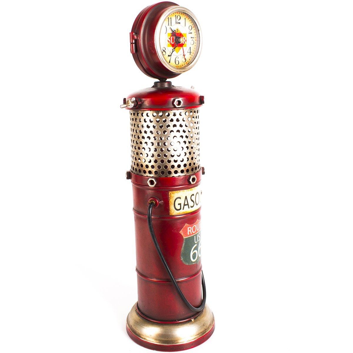 Reloj de Mesa Rojo Running