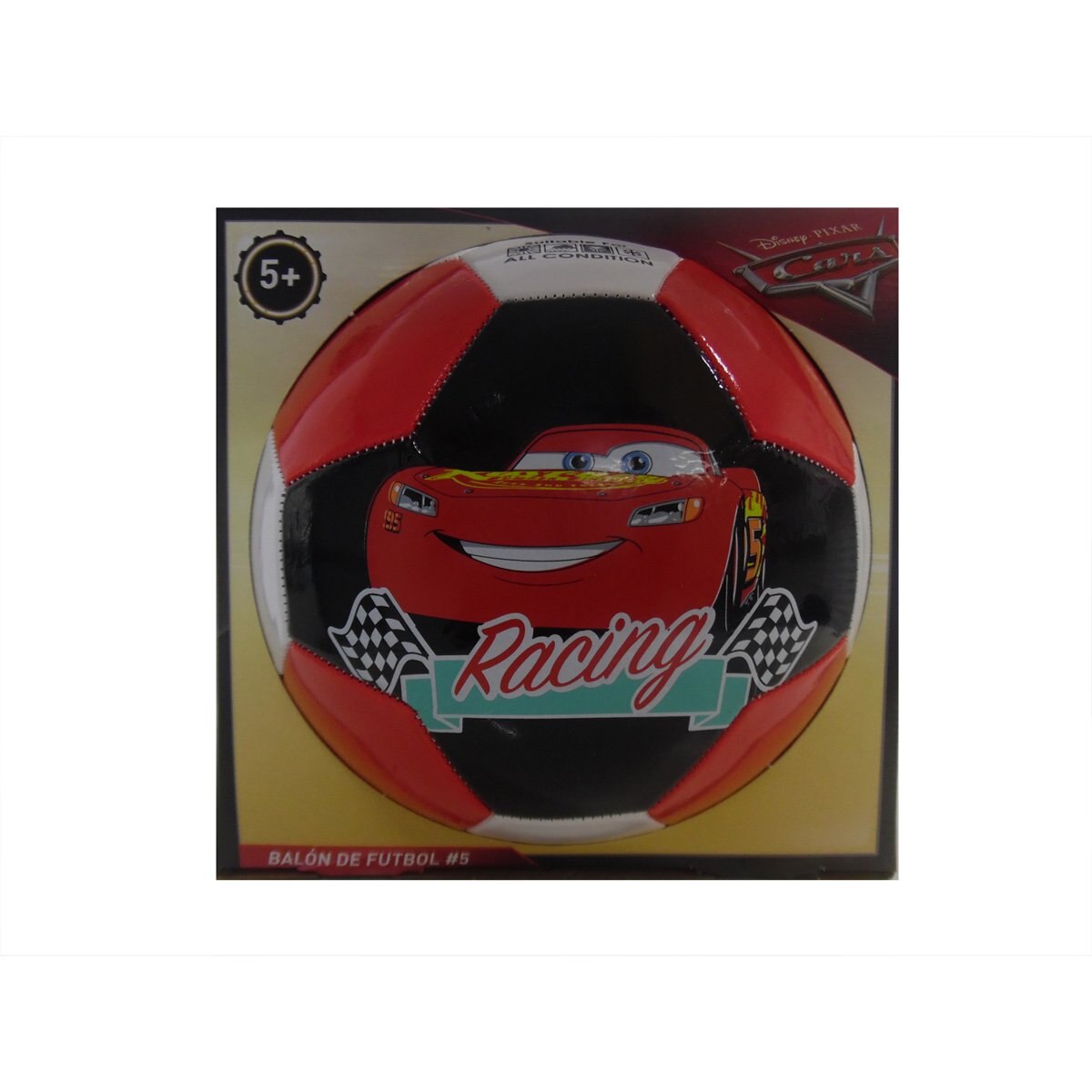 Pelota Soccer #5 Cars Goplas