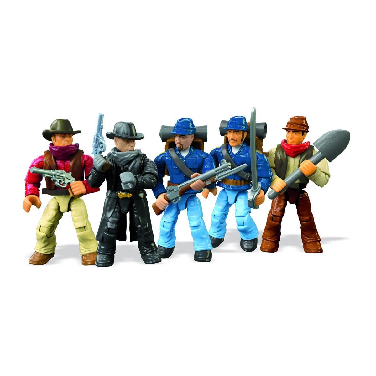 Mega Construx Atraco al Tren Mattel