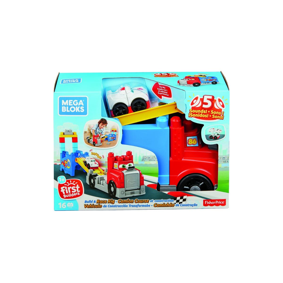 Build & Race Rig Mattel