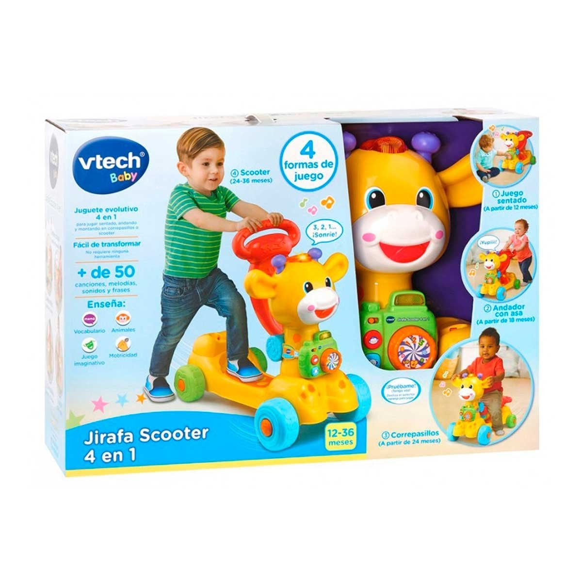 Jirafa Scooter 4 en 1 Vtech