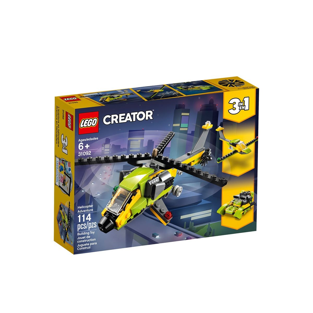 helicópteros de lego