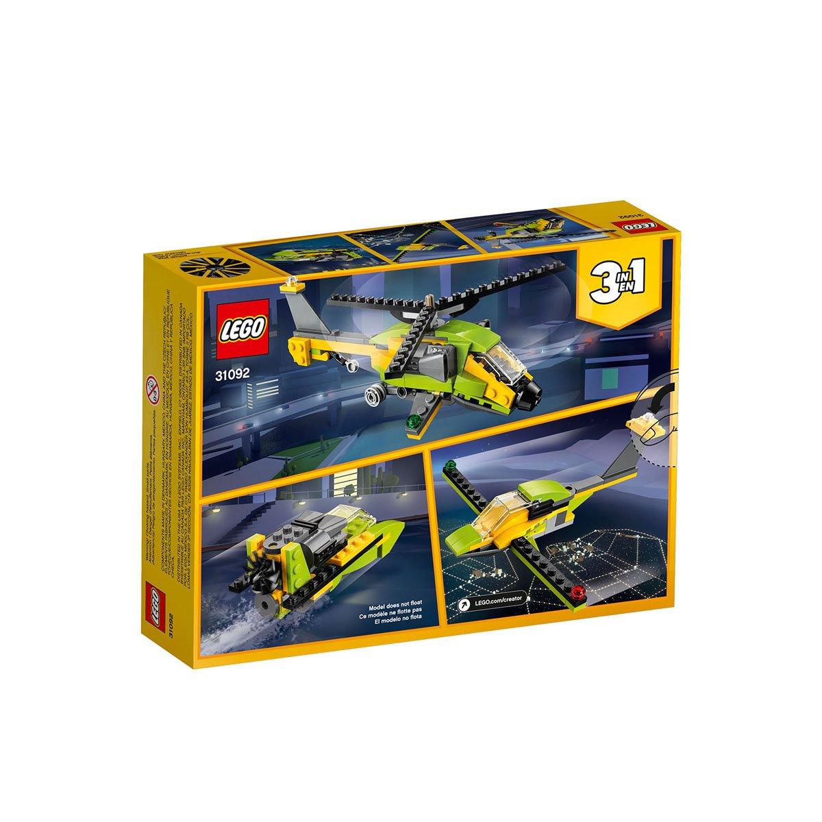 Aventura en Helicóptero Lego