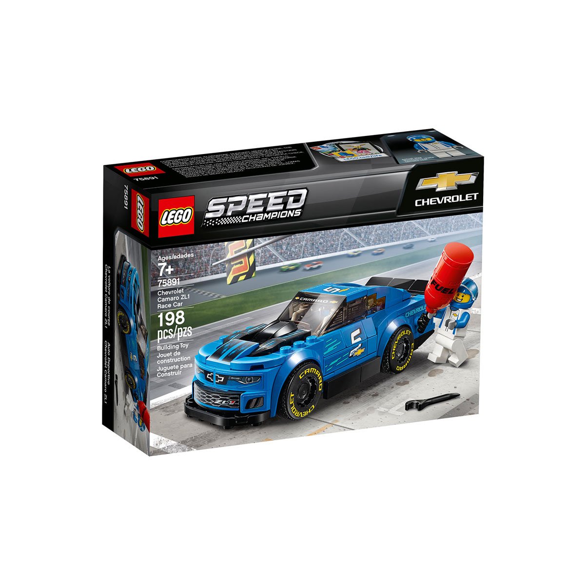 Auto Deportivo Chevrolet Camaro Zl1 Lego