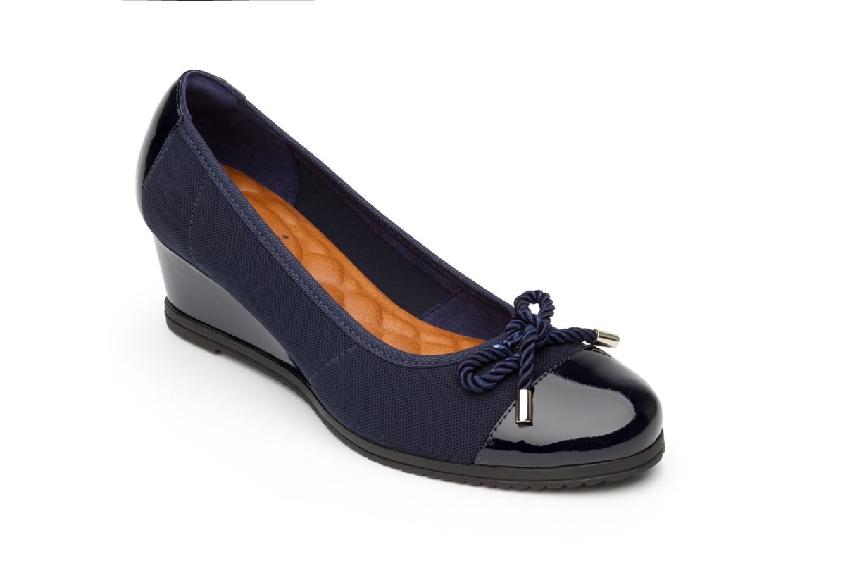 Zapatilla con Charol Flexi
