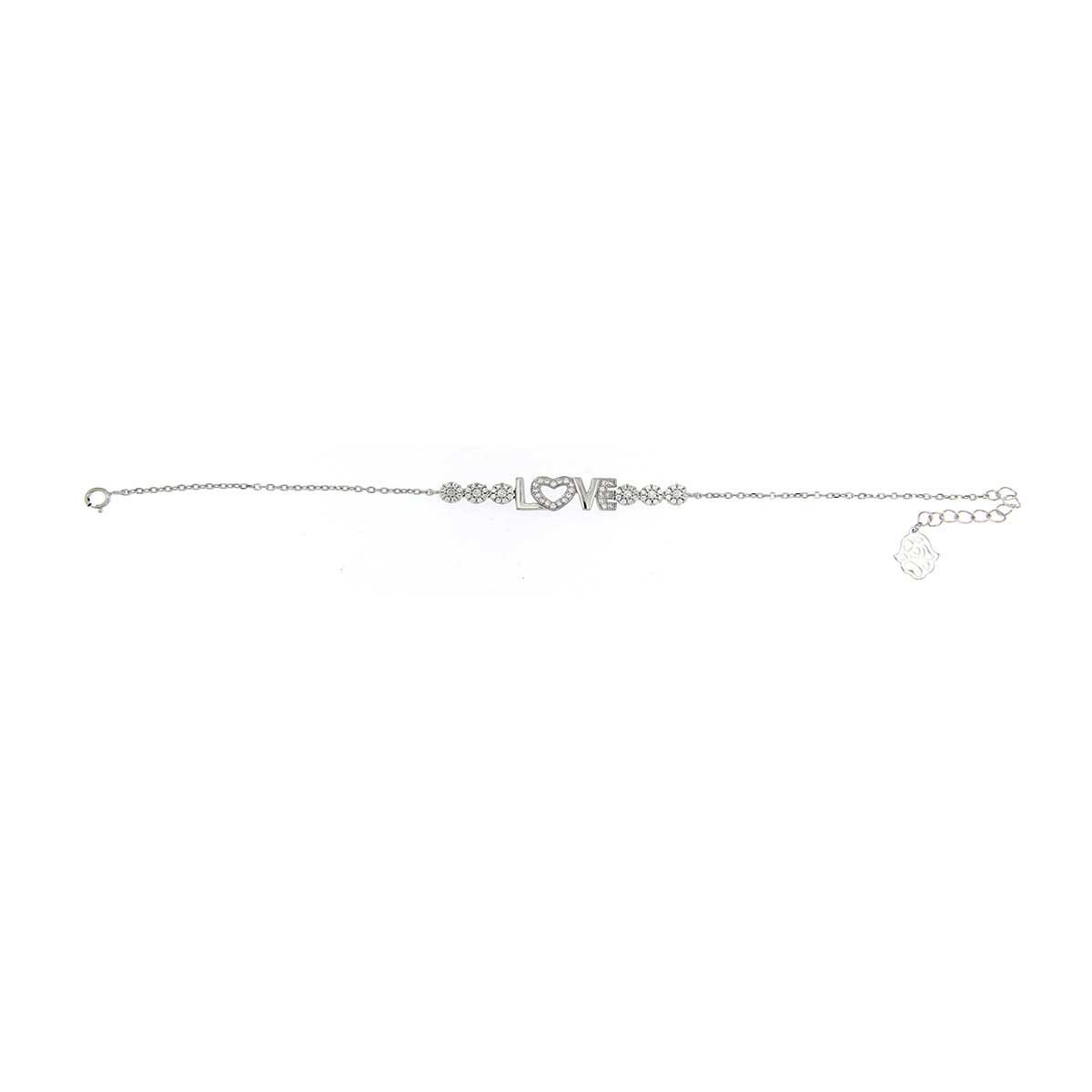 Pulsera Love con Circonita Farfalla Bonetti