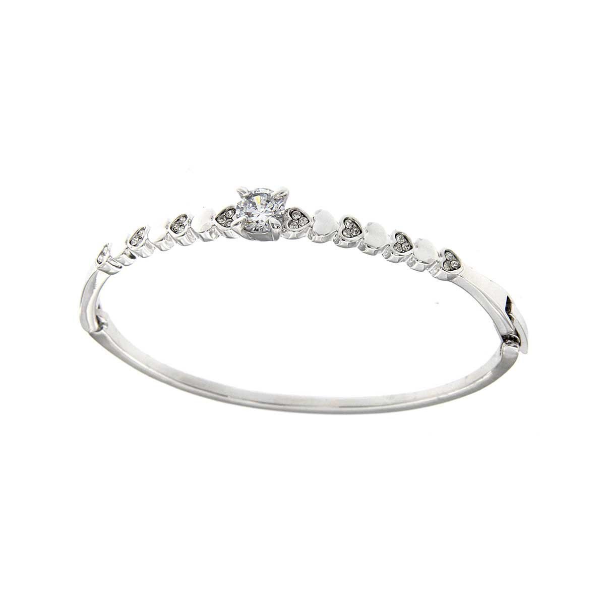 Brazalete con Circonitas Redondas Cristal Farfalla Bonetti