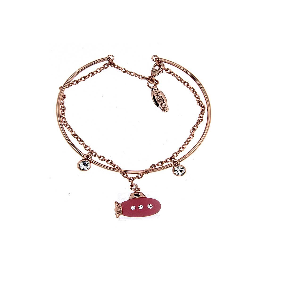 Brazalete con Cadena y Submarino de Resina Coco Cherie