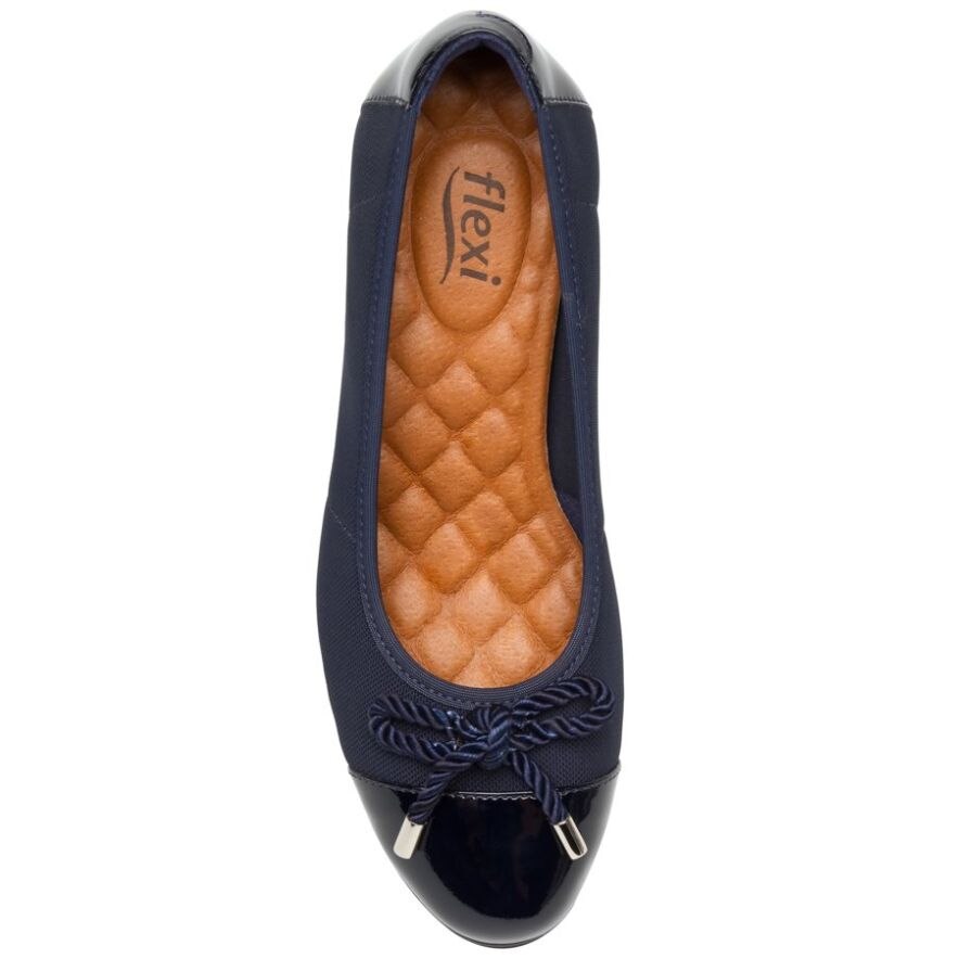 Zapatilla con Charol Flexi