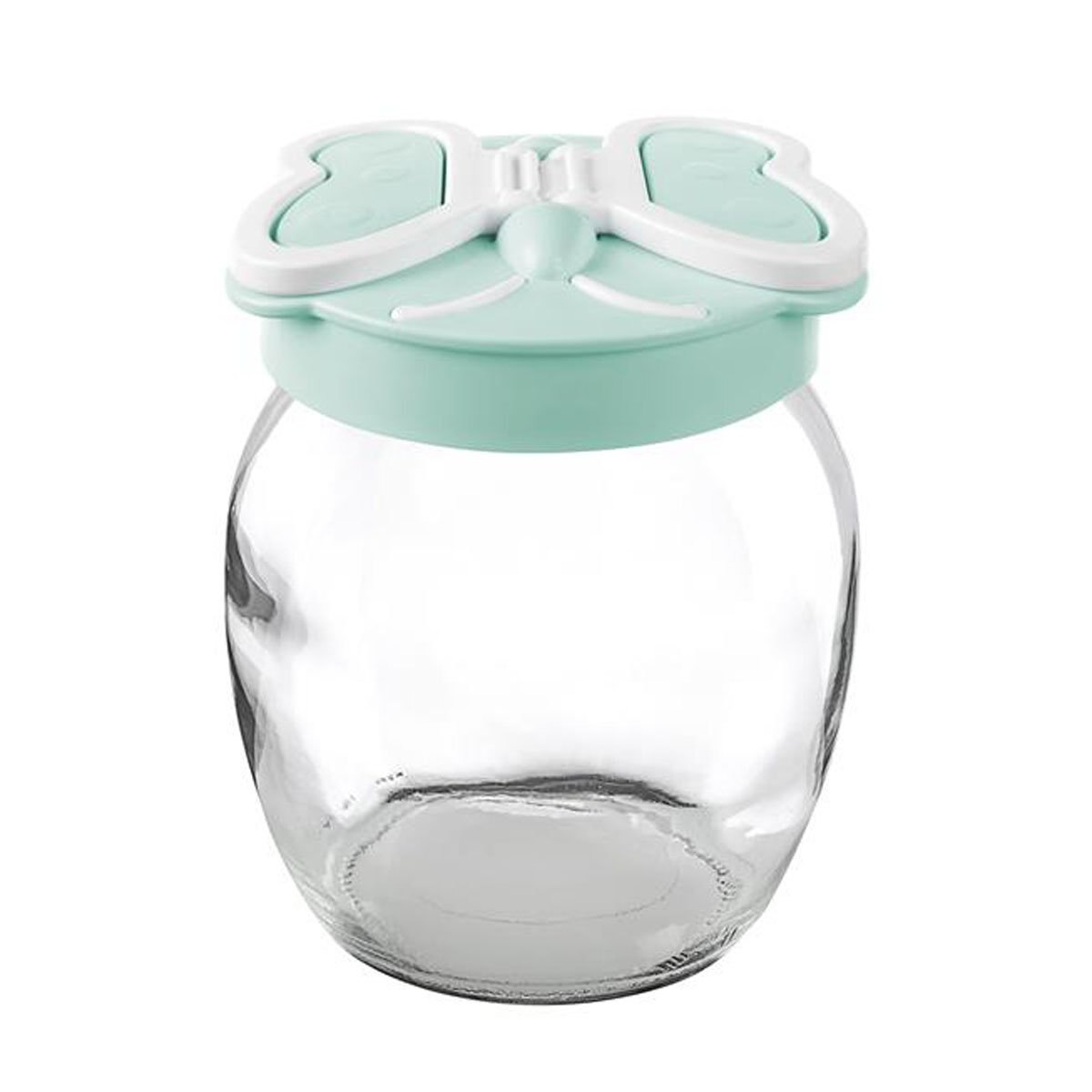 Frasco con Tapa Mariposa 720 Ml Verde Titiz