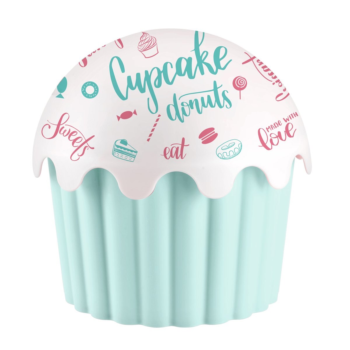 Recipiente para Cupkake Chico 550 Ml Tittiz