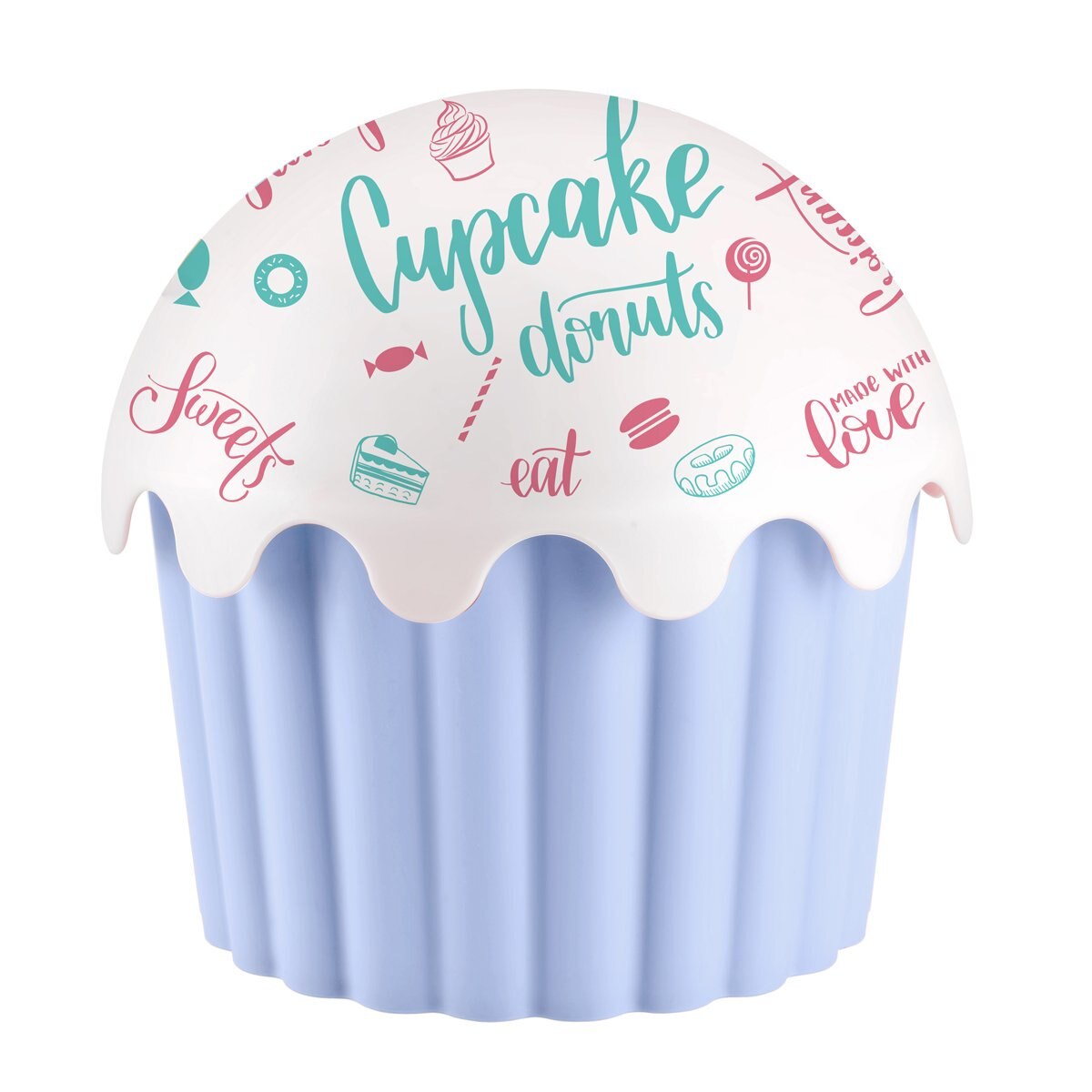 Recipiente para Cupkake Chico 550 Ml Tittiz