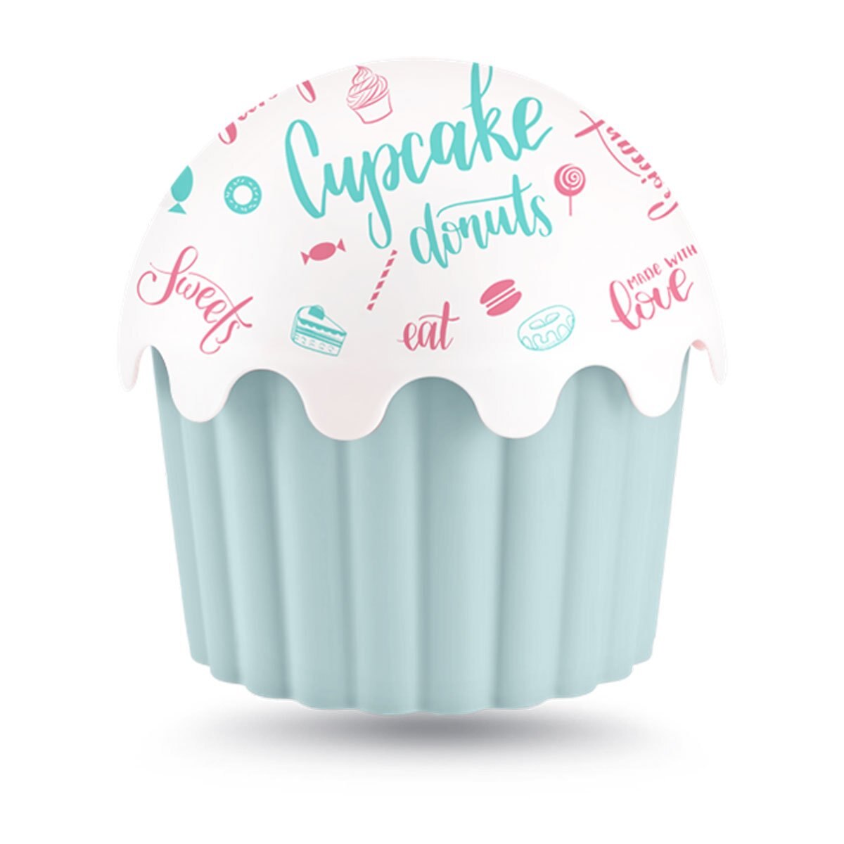 Recipiente para Cupcake Grande 1200 Ml Tittiz