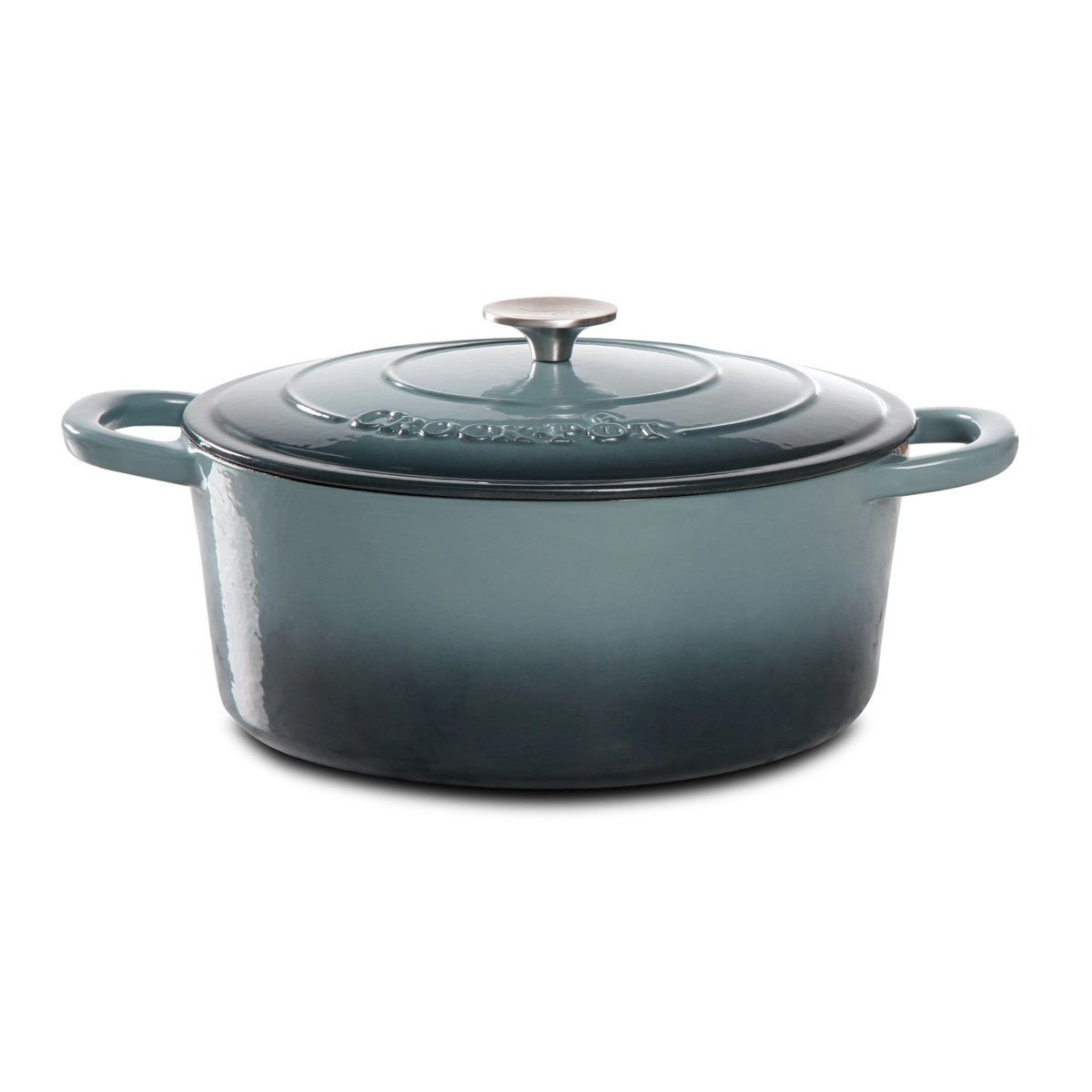 Cacerola hierro forjado gris crock pot gibson Sears