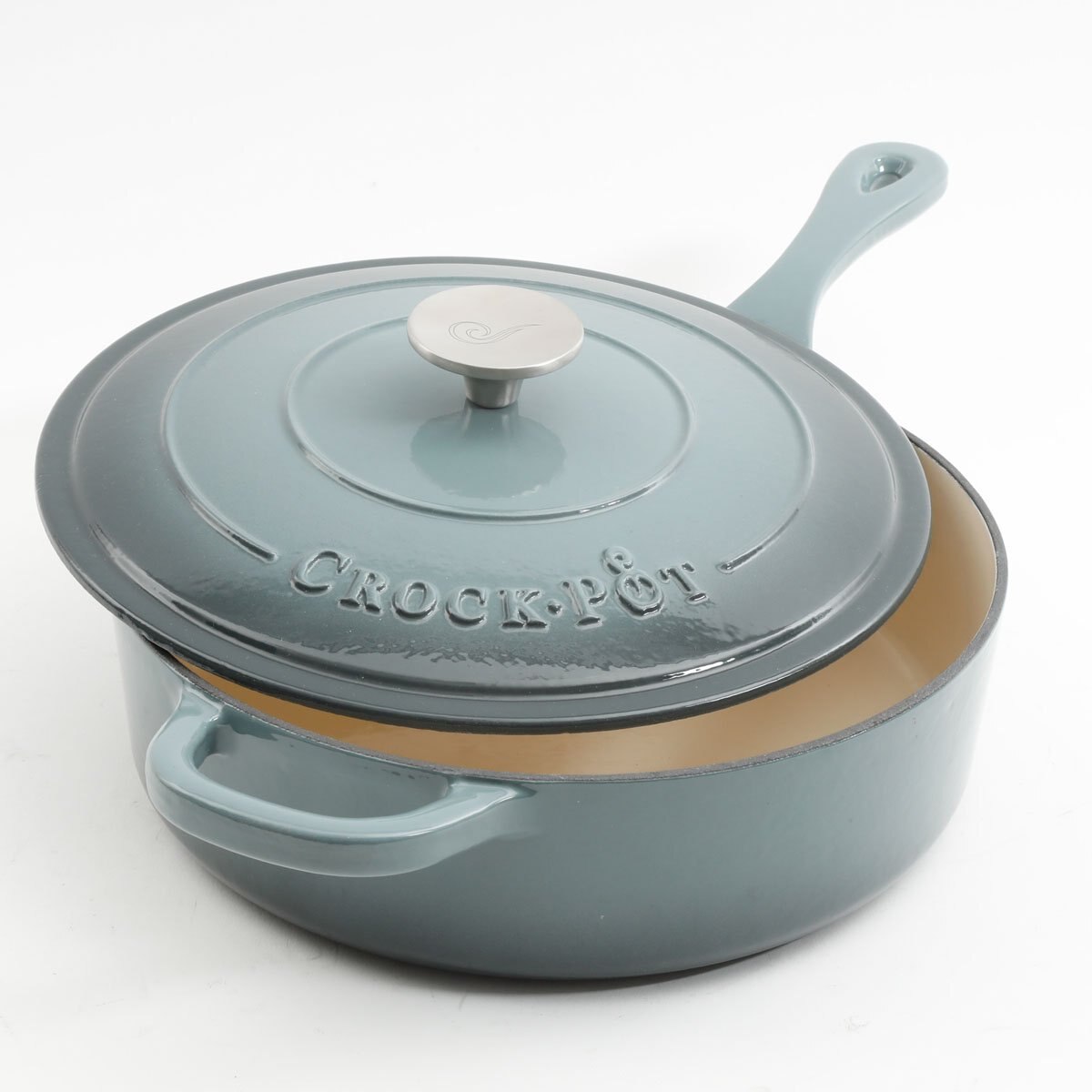 Sartén Hierro Forjado Gris Crock Pot Gibson