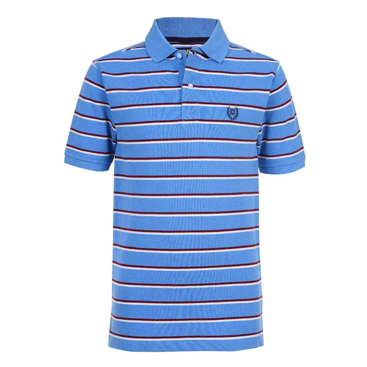 Playera Polo Cooper Color Azul Chaps para Niño