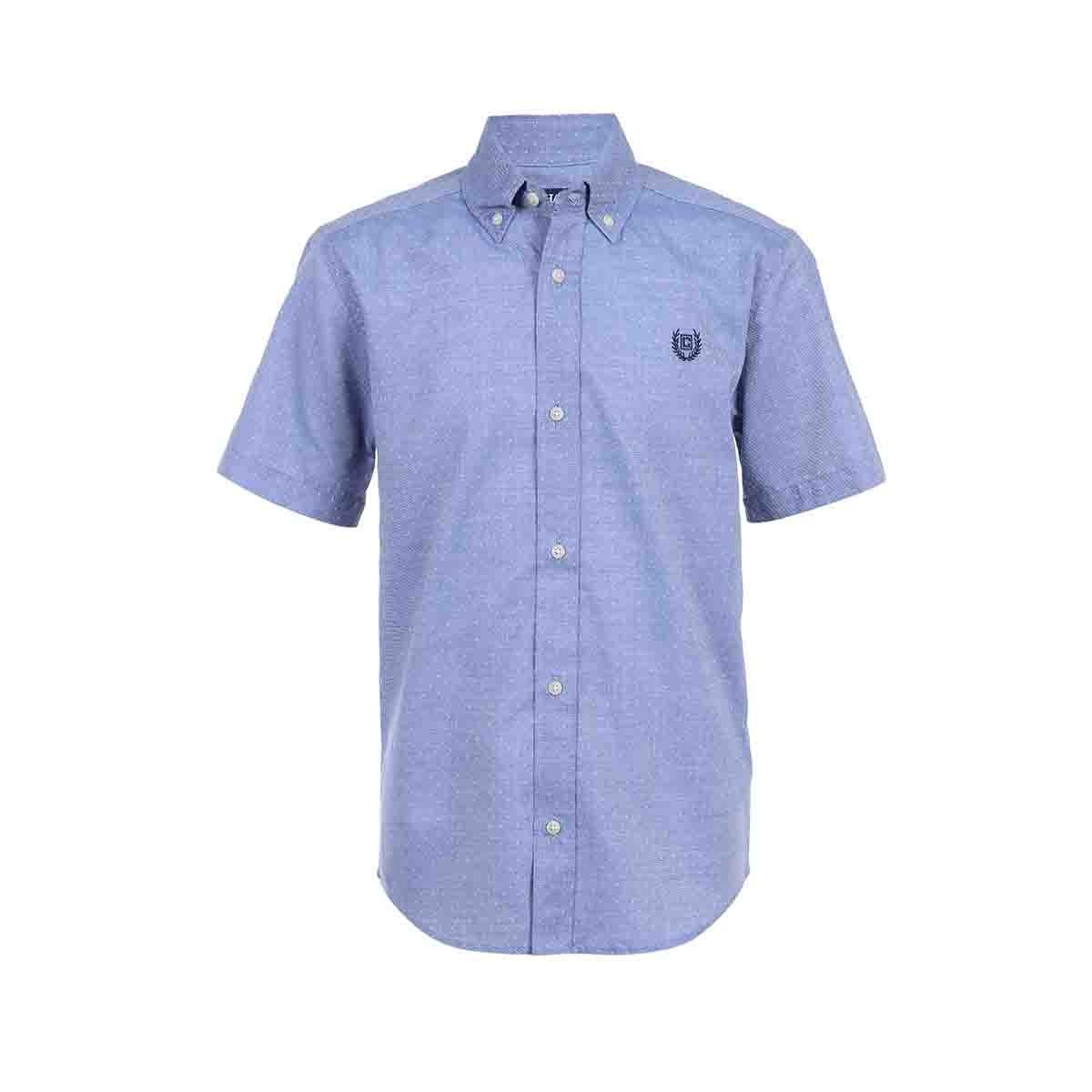 Camisa Manga Corta Jeremiah Color Azul Chaps