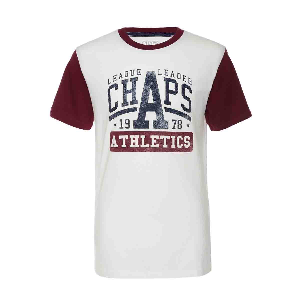Playera Axel Color Blanco Combinado Chaps