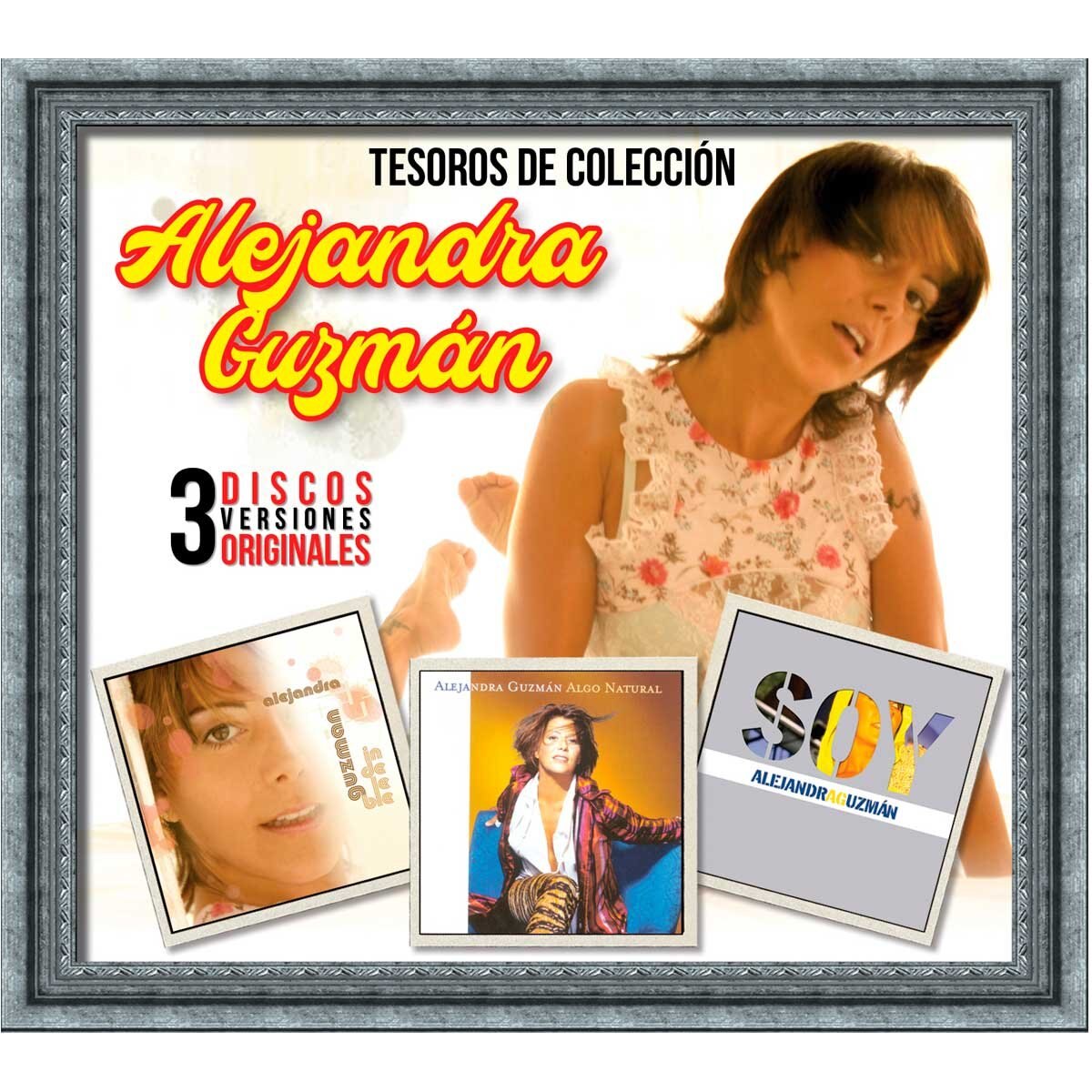 3 Cds Tesoros de Colección Alejandra Guzman