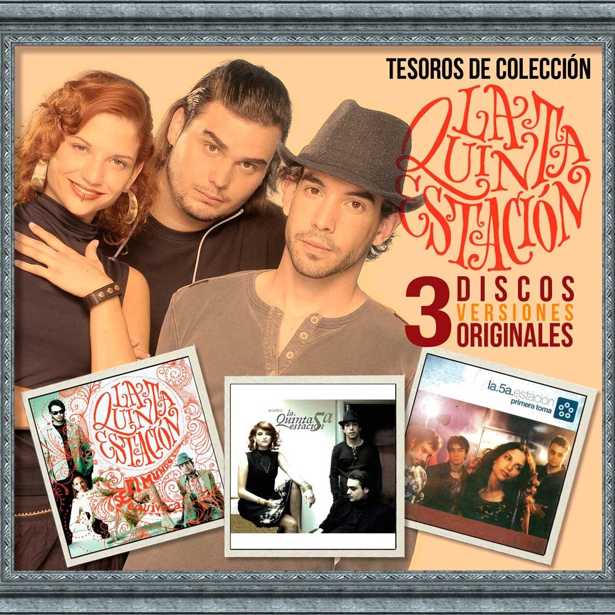 3 Cds la Quinta Estacion Tesoros de Colección