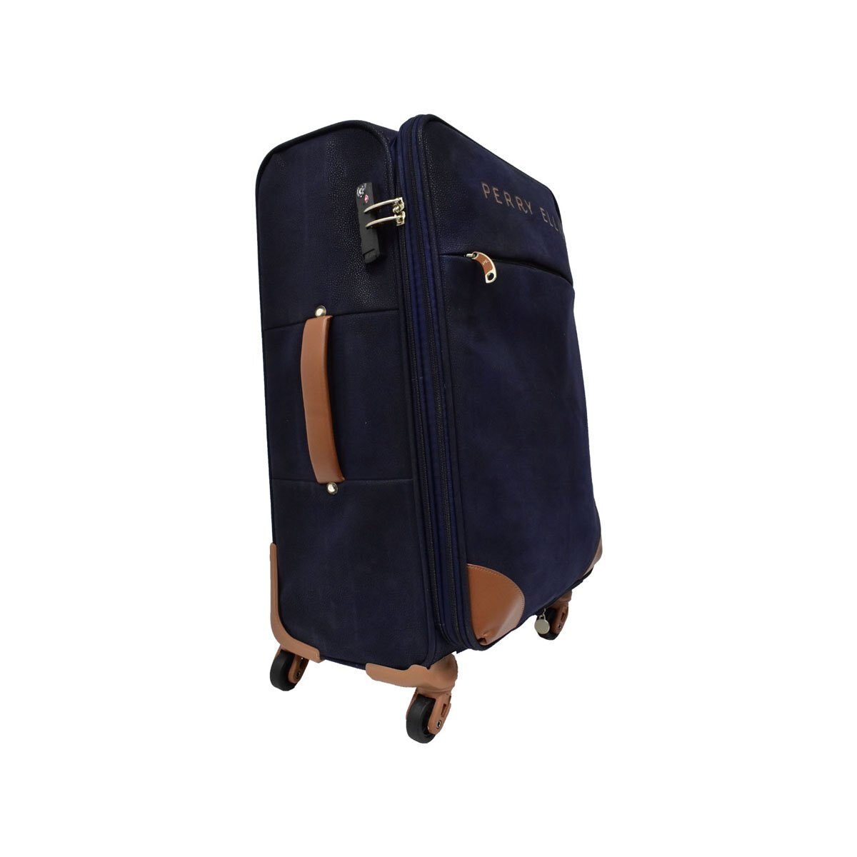 Maleta Vertical Rodante 28 Azul Octans Perry Ellis