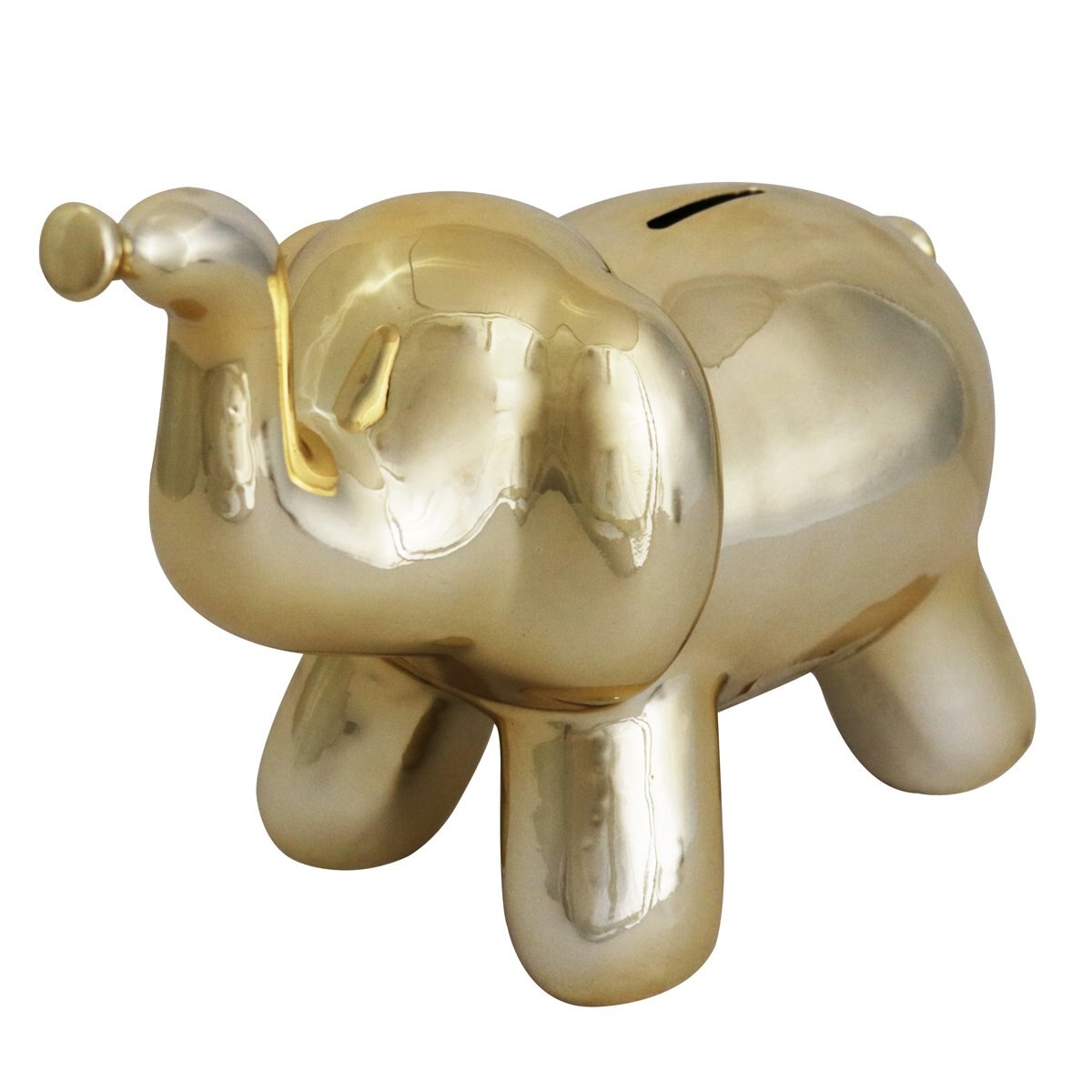 Alcancía Elefante Dorado Home Nature