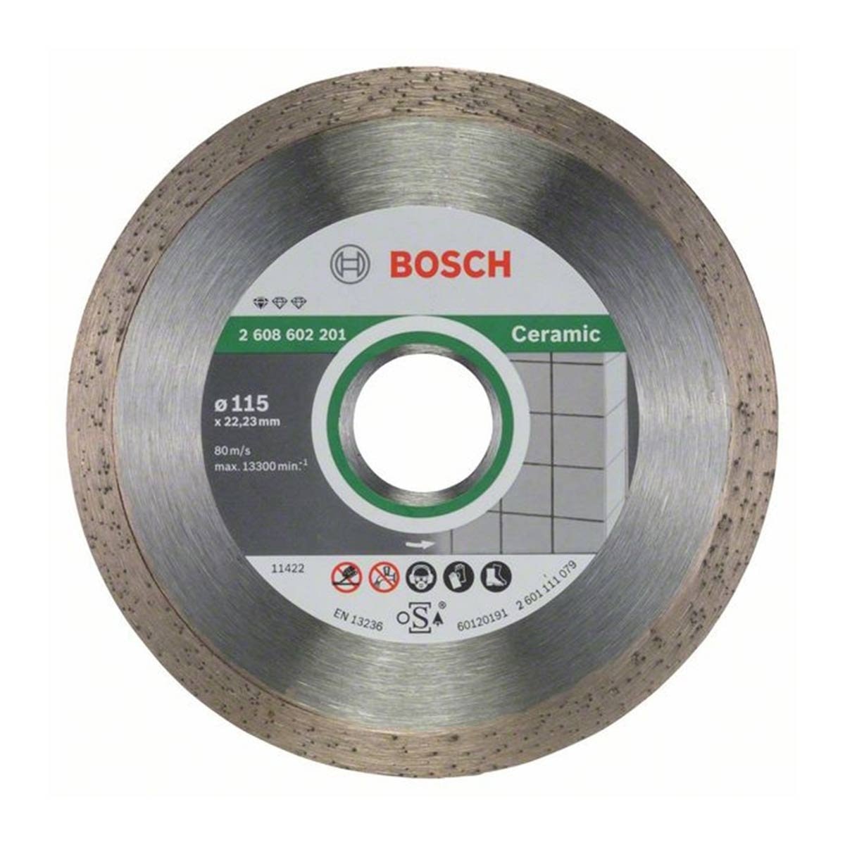 Disco Diamante 4 1/2" Azulejo Profesional Bosch