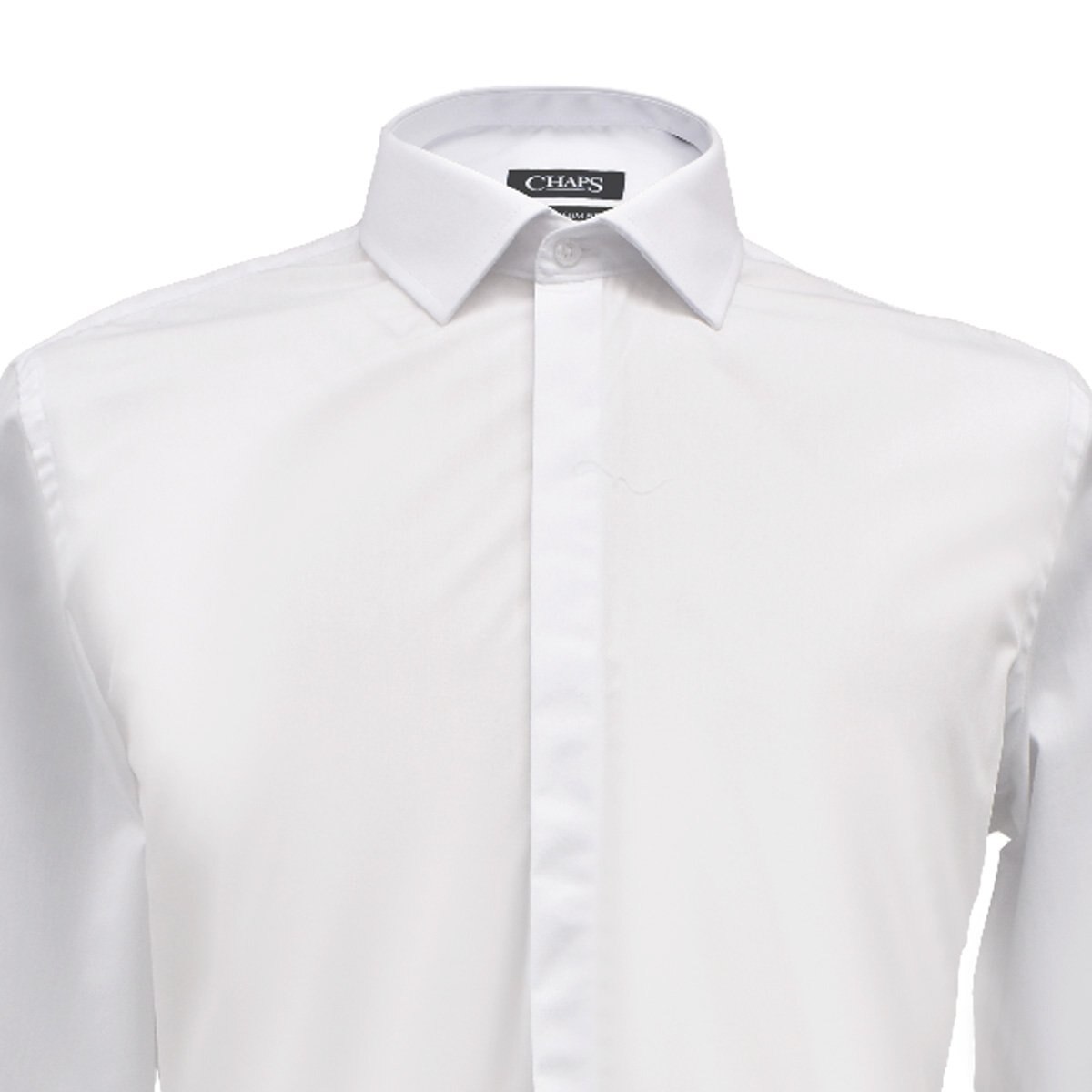 Camisa de Vestir Corte Ultra Slim Color Blanco Chaps