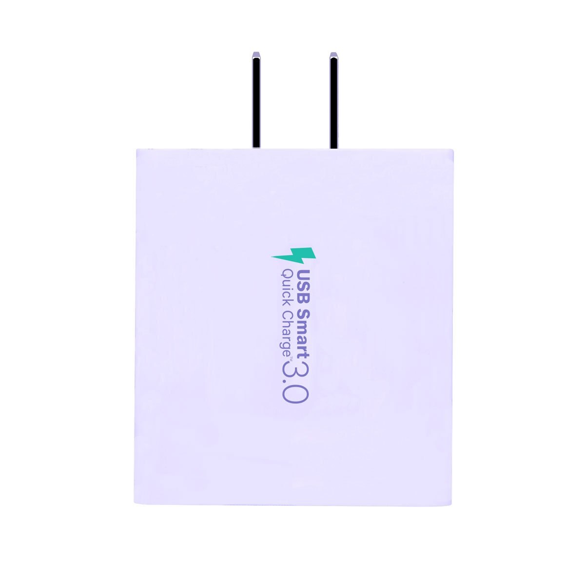 Cargador de Pared Doble Puerto Usb 3.0 Blanco Geartek