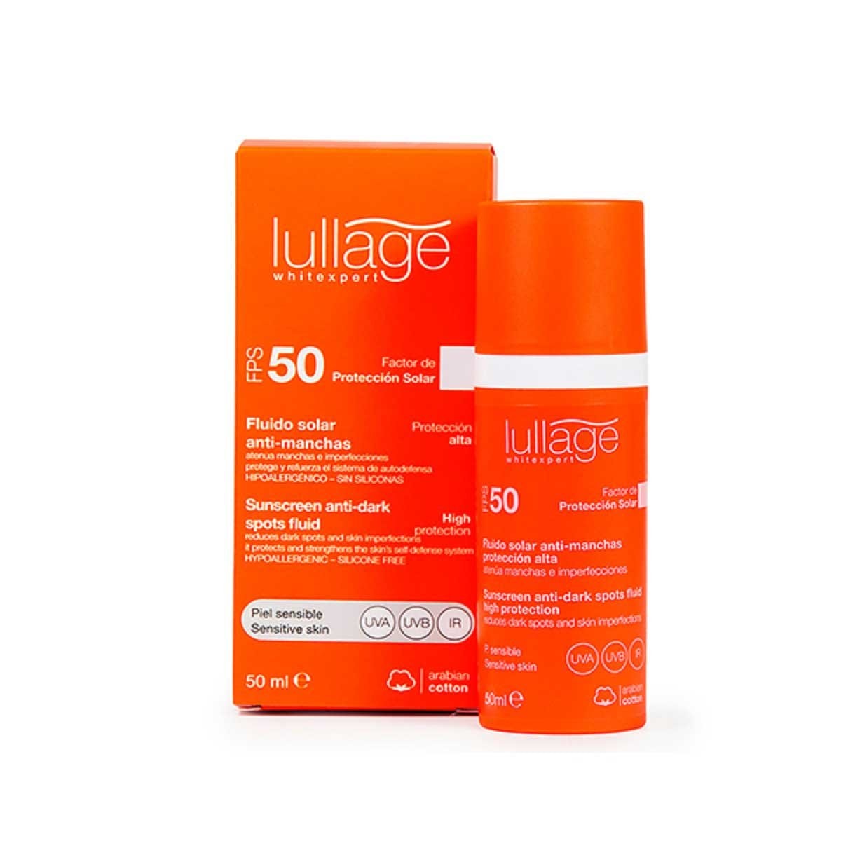 Fluido Solar Spf 50+ Antimanchas Sensible Lullage
