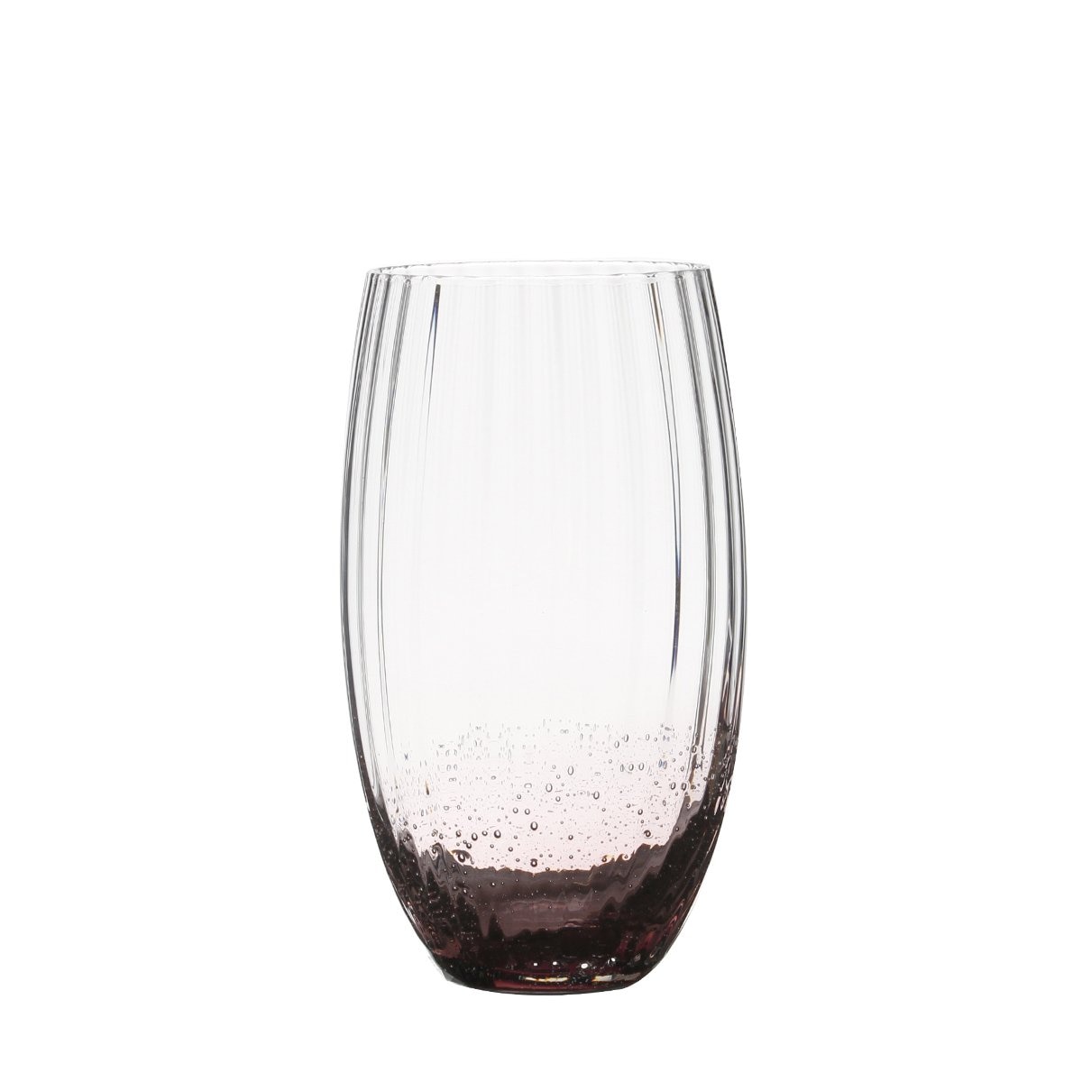 Set de 4 Vasos Vidrio con Fondo de Color Samyo